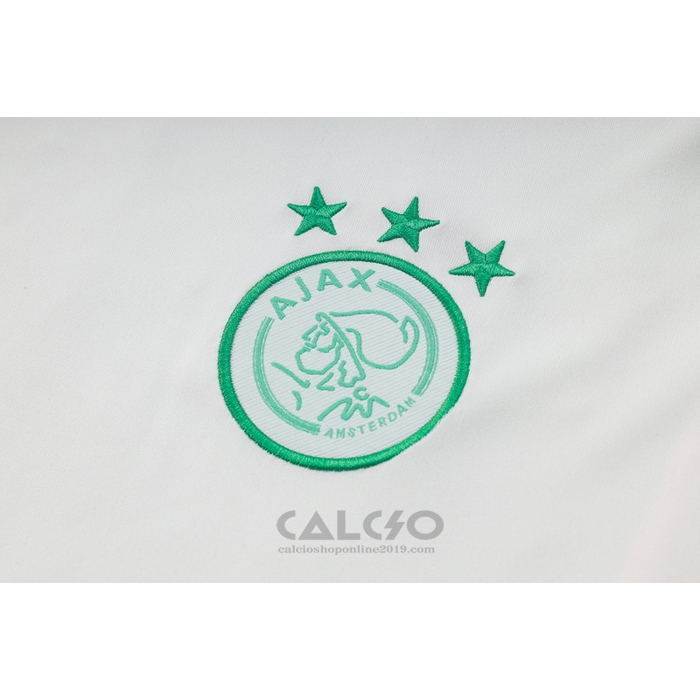 Tuta da Track Ajax Manica Corta 2023-2024 Verde - Pantaloncini